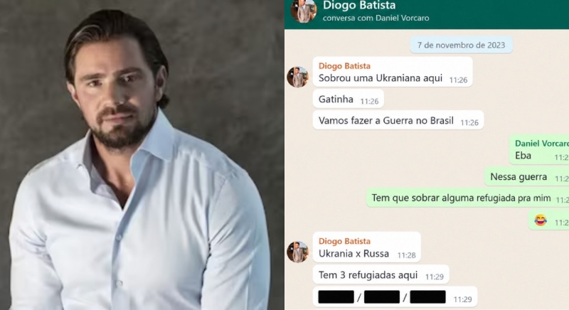 Prints sugerem envolvimento de Daniel Vorcaro em fraude financeira.