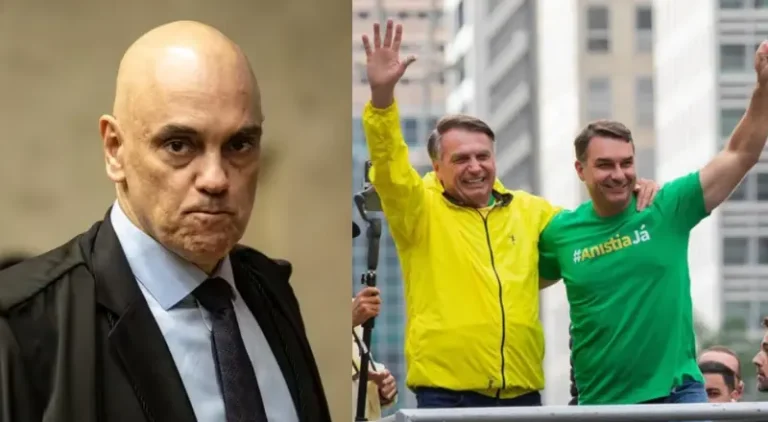 Ministro Alexandre de Moraes autoriza visitas de Flávio Bolsonaro ao pai em presídio