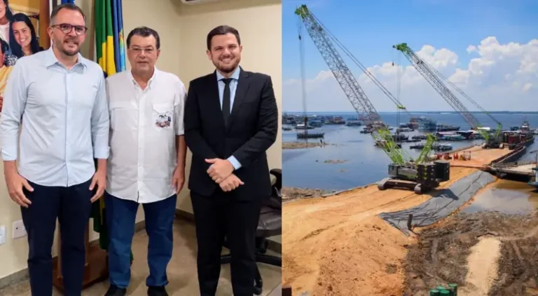 Com apoio de Eduardo Braga, novo Porto de Manaus avança