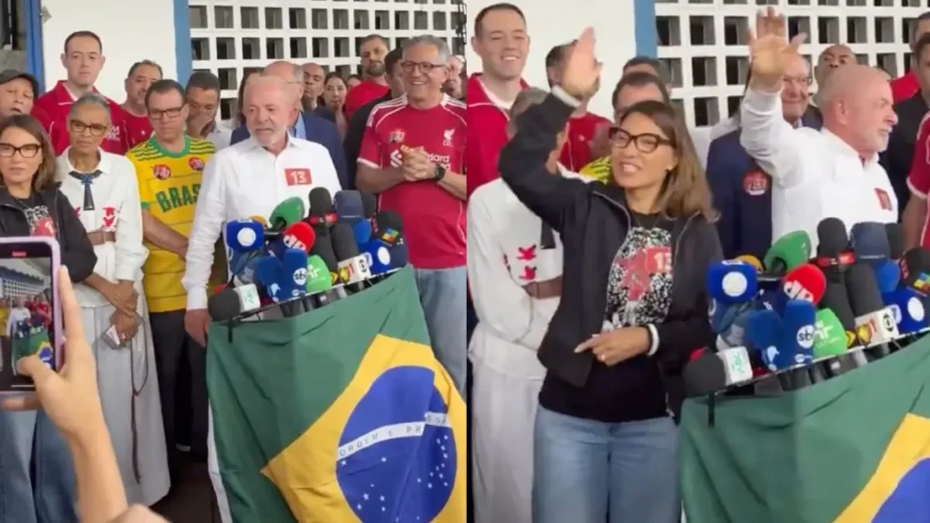 Janja manda jornalista “se catar” após crítica sobre Lula