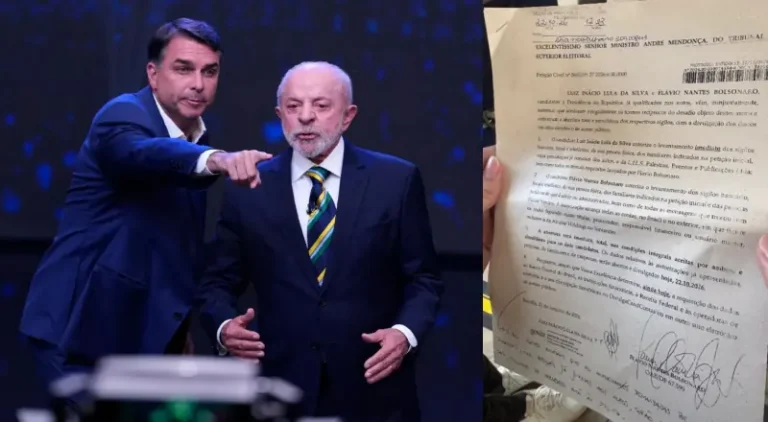 Campanha de Flávio Bolsonaro e Lula autorizam quebra de sigilo
