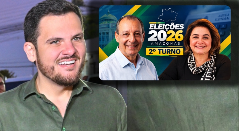 Exclusivo: Renato Junior revela apoio no 2º turno no Amazonas