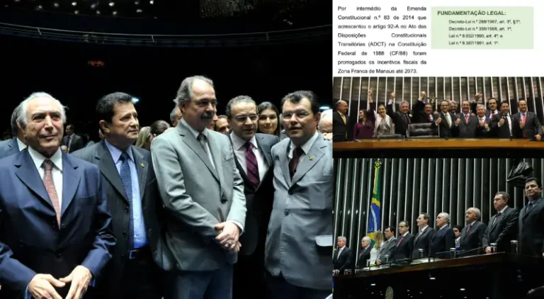 Não foi o Omar: Emenda que garantiu ZFM até 2073