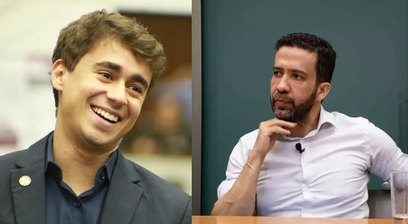 Nikolas Ferreira ironiza internação de Janones em hospital de luxo