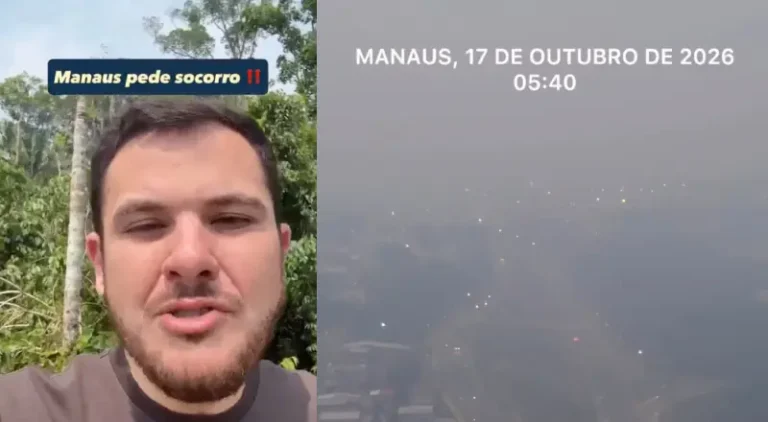 Prefeito Renato Junior clama por ajuda contra fumaças em Manaus