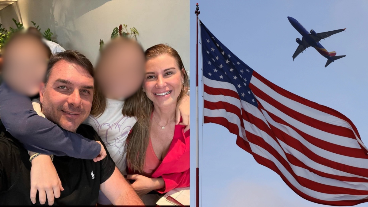Flávio Bolsonaro vai embora com a família para os EUA e busca apoio