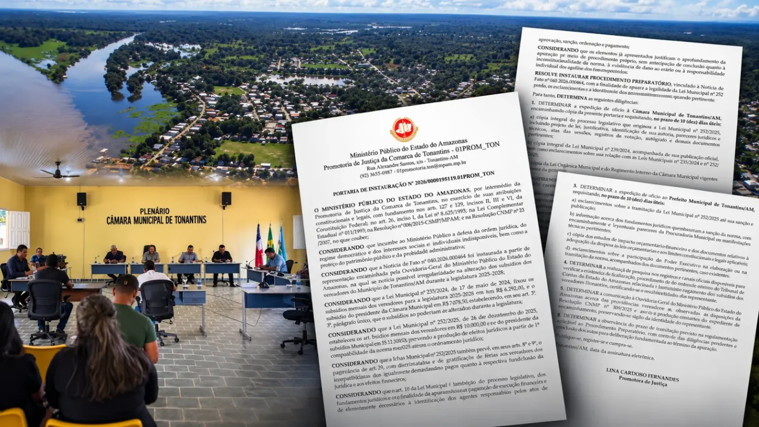 Bolso reforçado: MPAM investiga aumento de salário em Tonantins