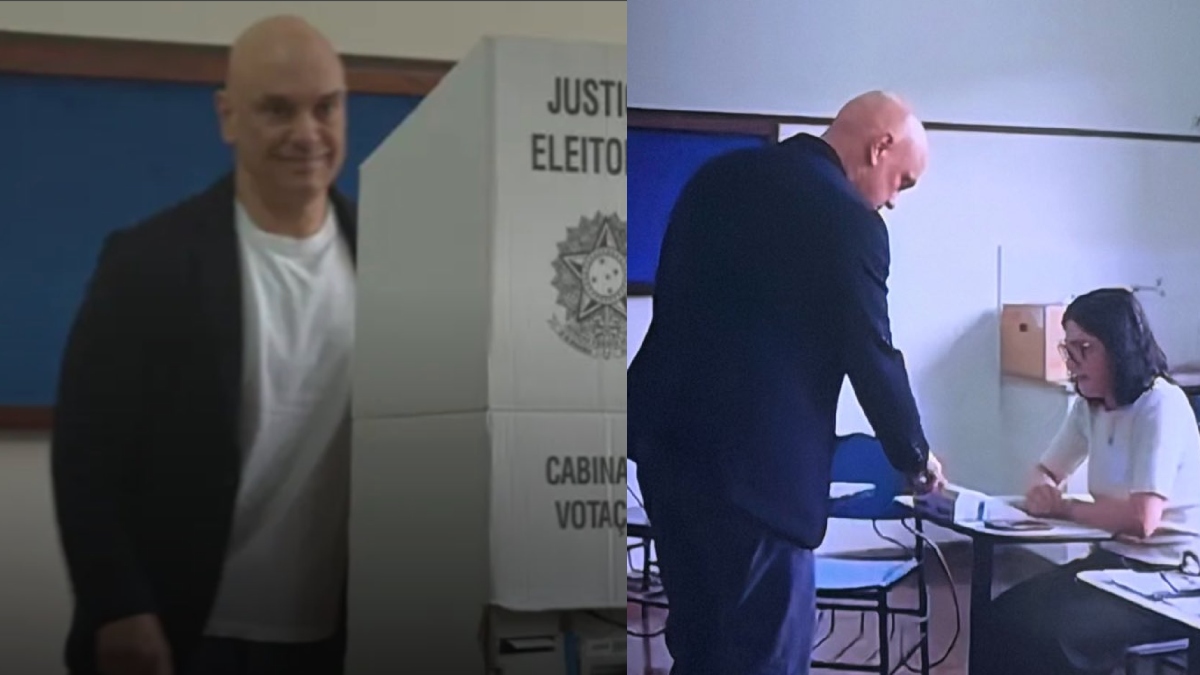 “Decidir o futuro do país”: Ministro Moraes vota no 2º turno