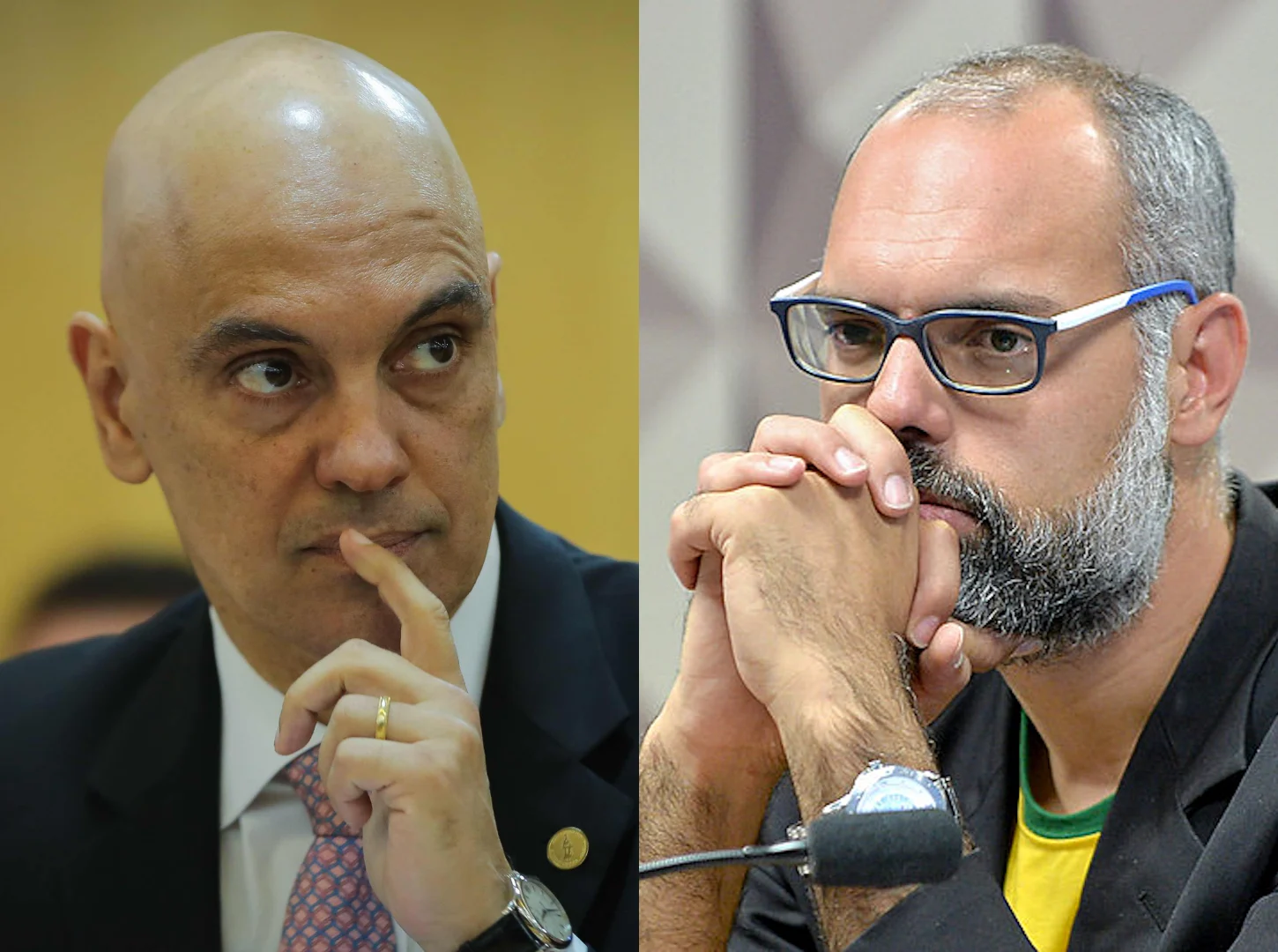 Moraes arquiva investigação contra Allan dos Santos e Eustáquio