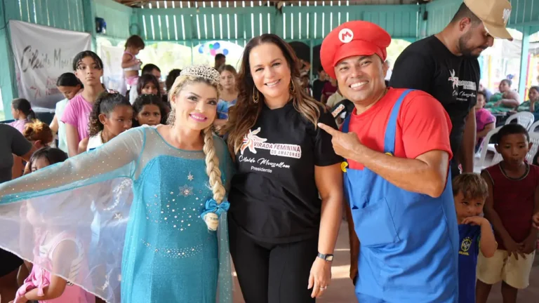 Cileide Moussallem e Virada Feminina celebram Dia das Crianças com ação social no Tarumã-Açu